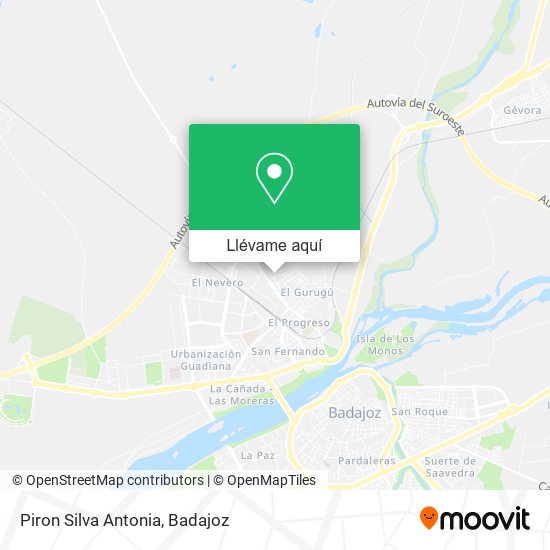 Mapa Piron Silva Antonia