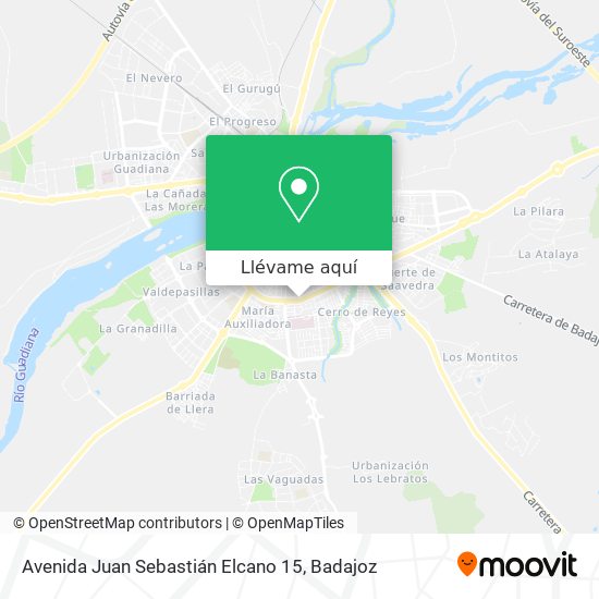 Mapa Avenida Juan Sebastián Elcano 15