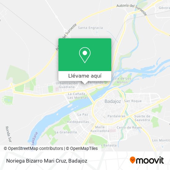Mapa Noriega Bizarro Mari Cruz