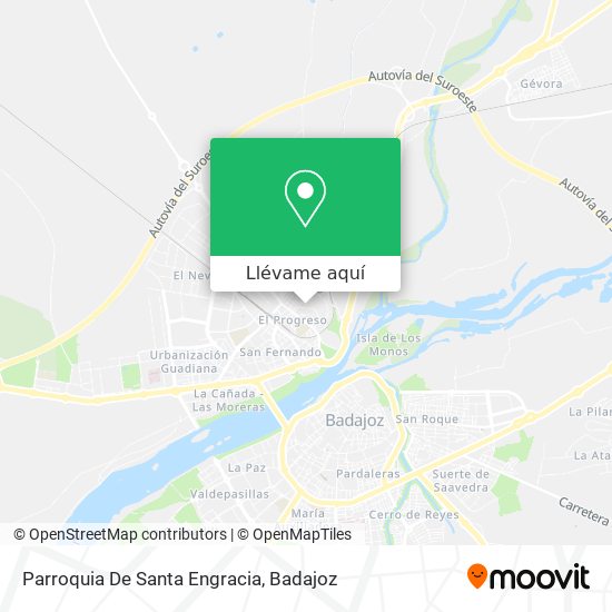 Mapa Parroquia De Santa Engracia