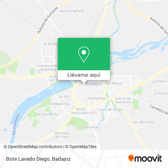 Mapa Bote Lavado Diego
