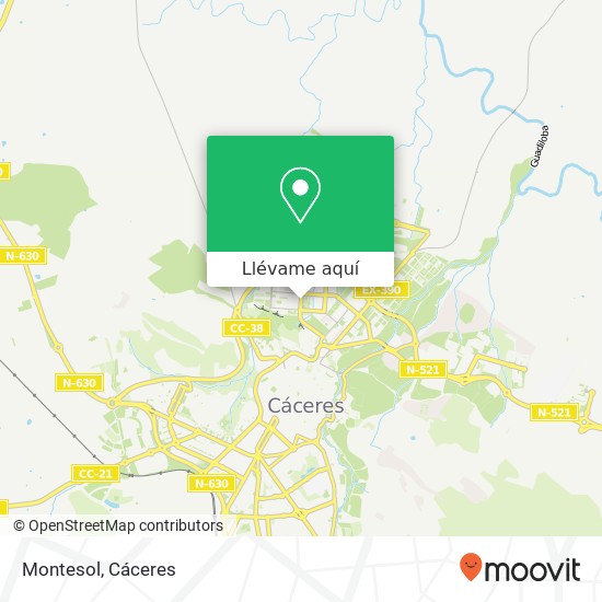 Mapa Montesol