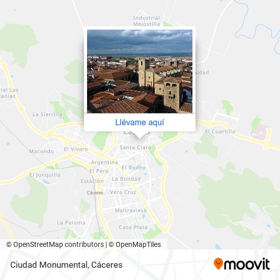 Mapa Ciudad Monumental