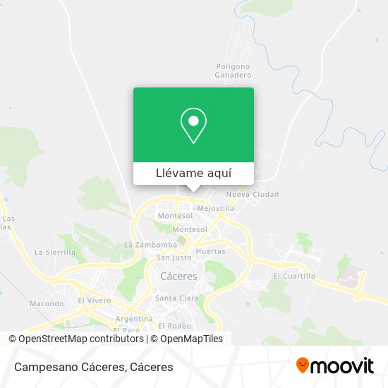 Mapa Campesano Cáceres