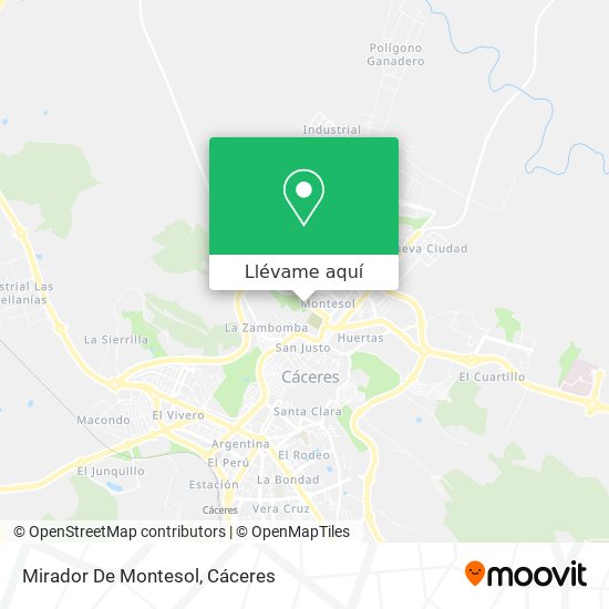 Mapa Mirador De Montesol