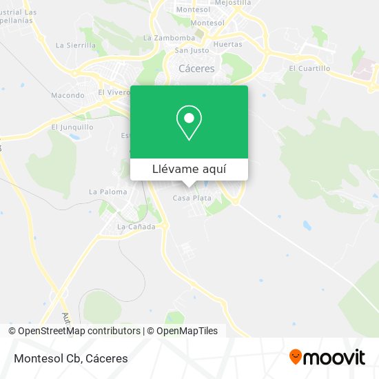 Mapa Montesol Cb