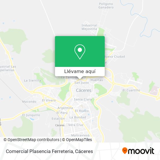 Mapa Comercial Plasencia Ferreteria