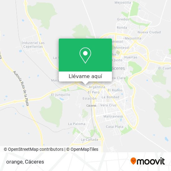 Mapa orange