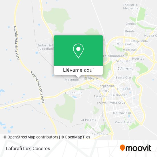 Mapa Lafarafi Lux