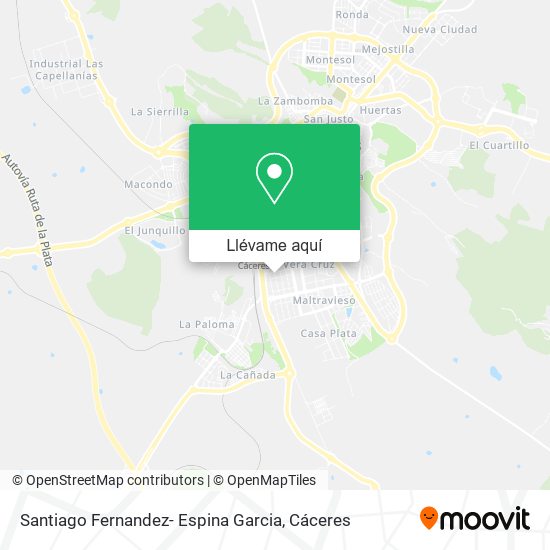 Mapa Santiago Fernandez- Espina Garcia
