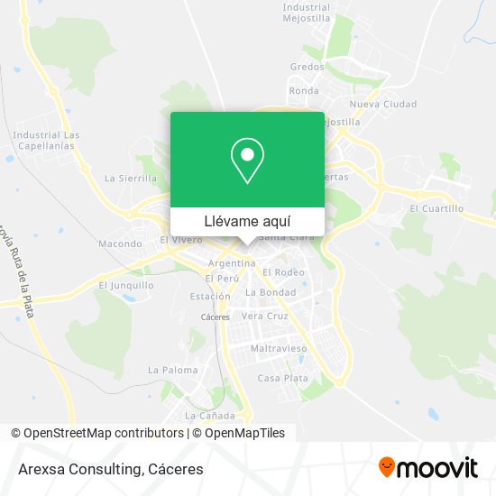 Mapa Arexsa Consulting