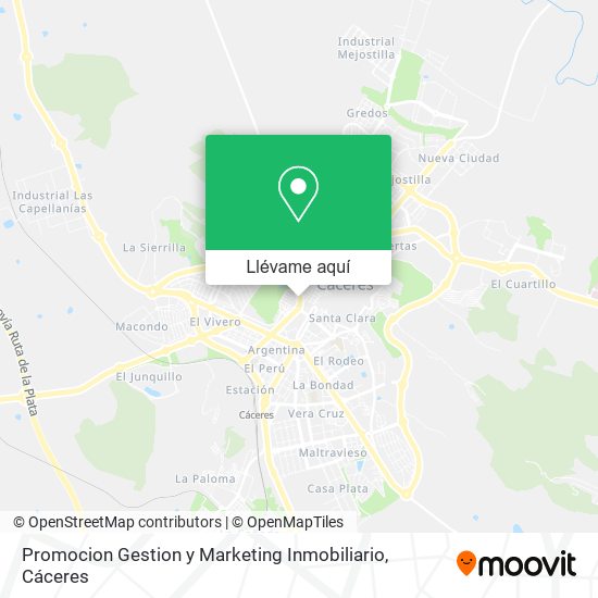 Mapa Promocion Gestion y Marketing Inmobiliario