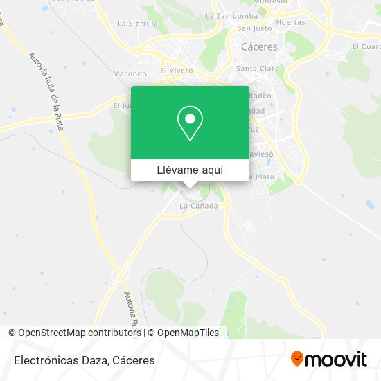 Mapa Electrónicas Daza