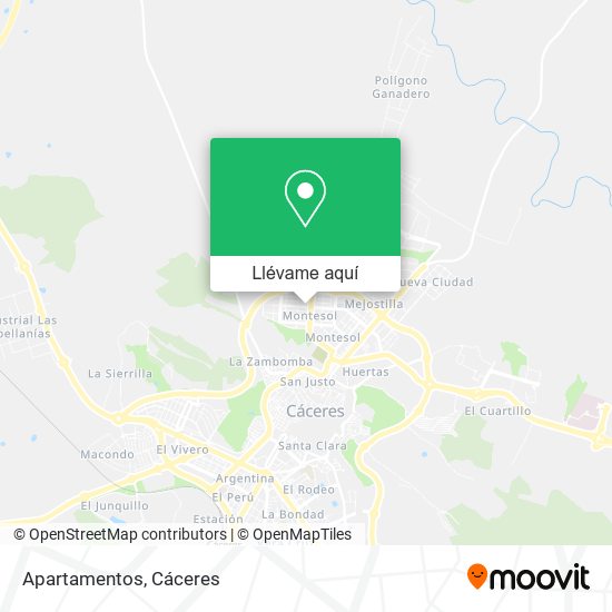 Mapa Apartamentos