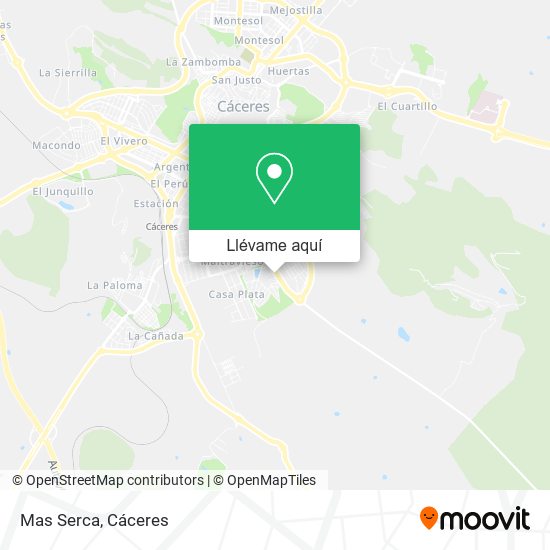 Mapa Mas Serca