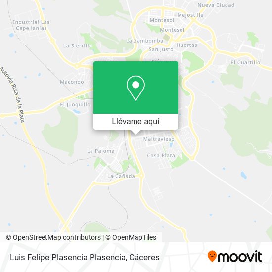 Mapa Luis Felipe Plasencia Plasencia