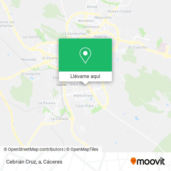Mapa Cebrián Cruz, a