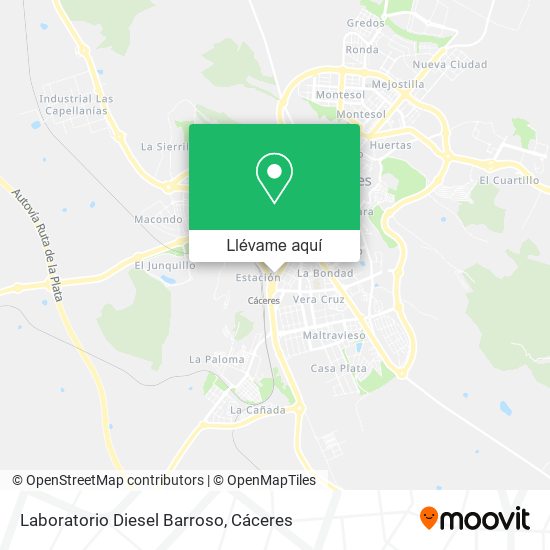 Mapa Laboratorio Diesel Barroso