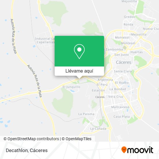 Mapa Decathlon