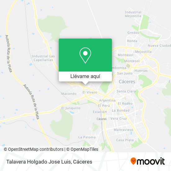 Mapa Talavera Holgado Jose Luis