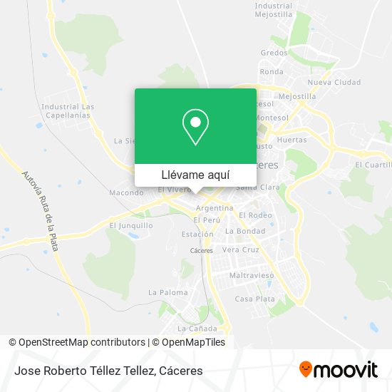 Mapa Jose Roberto Téllez Tellez