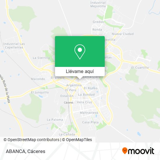 Mapa ABANCA