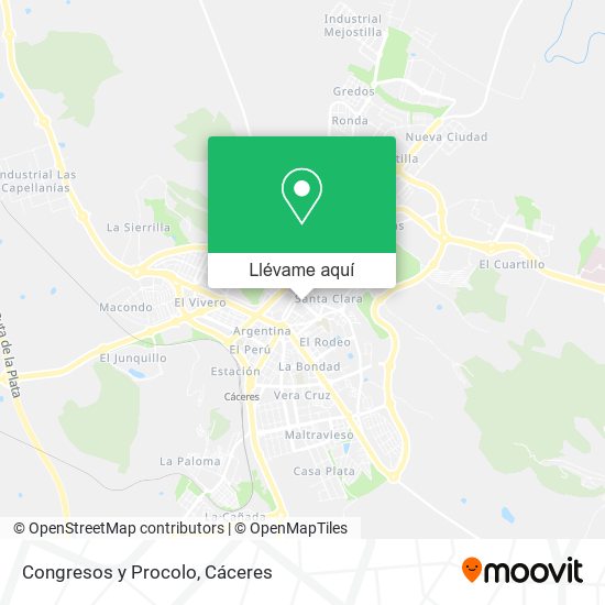 Mapa Congresos y Procolo