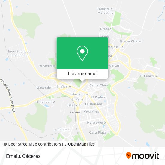 Mapa Emalu