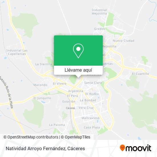 Mapa Natividad Arroyo Fernández