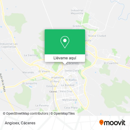 Mapa Angioex