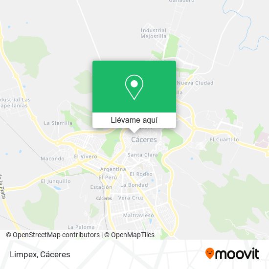 Mapa Limpex
