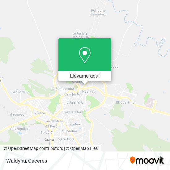 Mapa Waldyna