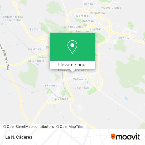 Mapa La Ñ
