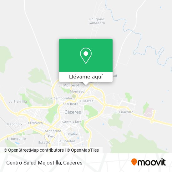 Mapa Centro Salud Mejostilla