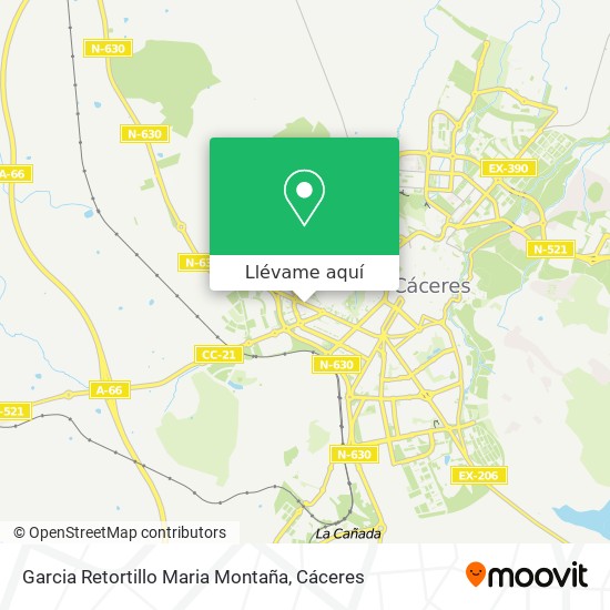 Mapa Garcia Retortillo Maria Montaña