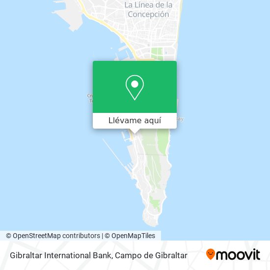 Mapa Gibraltar International Bank