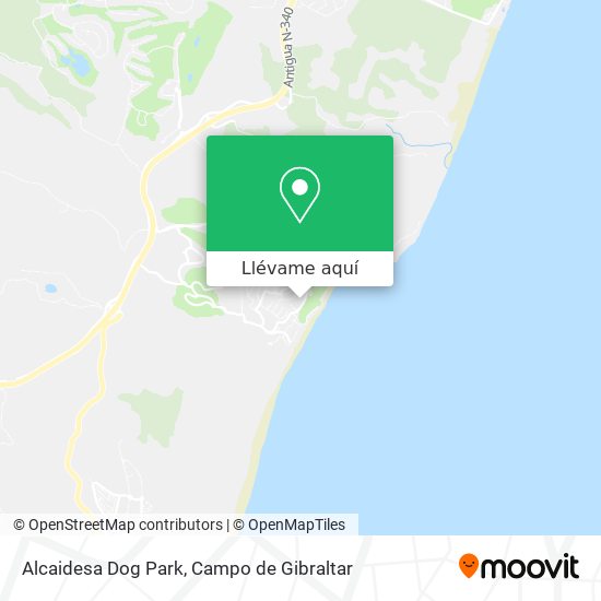 Mapa Alcaidesa Dog Park