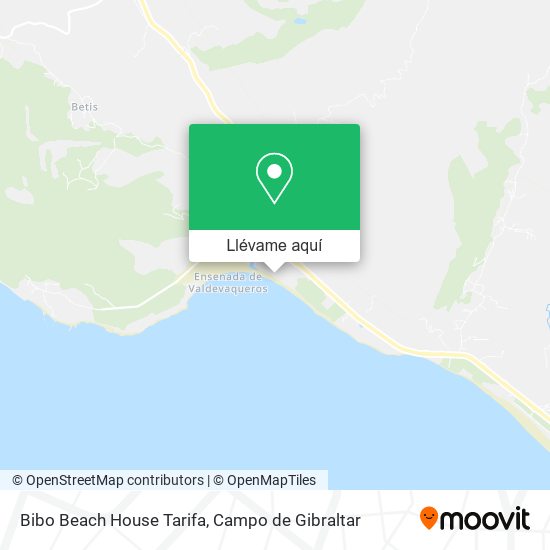 Mapa Bibo Beach House Tarifa