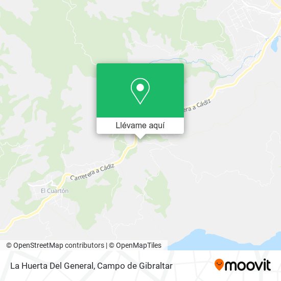 Mapa La Huerta Del General