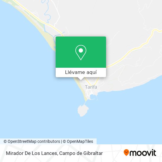 Mapa Mirador De Los Lances