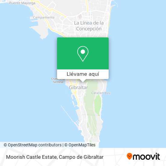 Mapa Moorish Castle Estate
