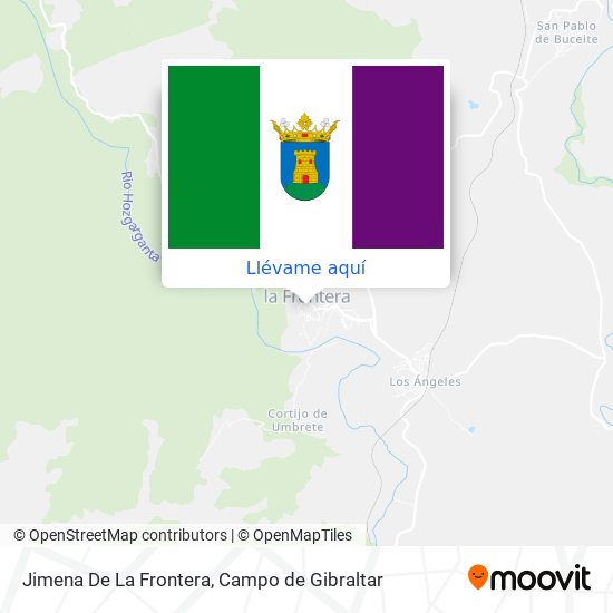 Mapa Jimena De La Frontera