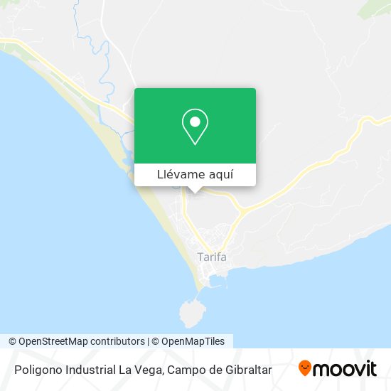 Mapa Poligono Industrial La Vega
