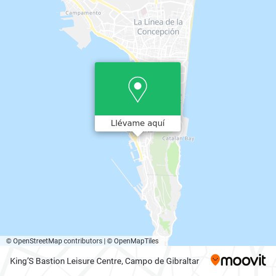 Mapa King’S Bastion Leisure Centre