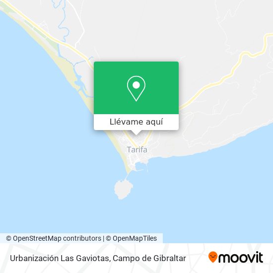 Mapa Urbanización Las Gaviotas