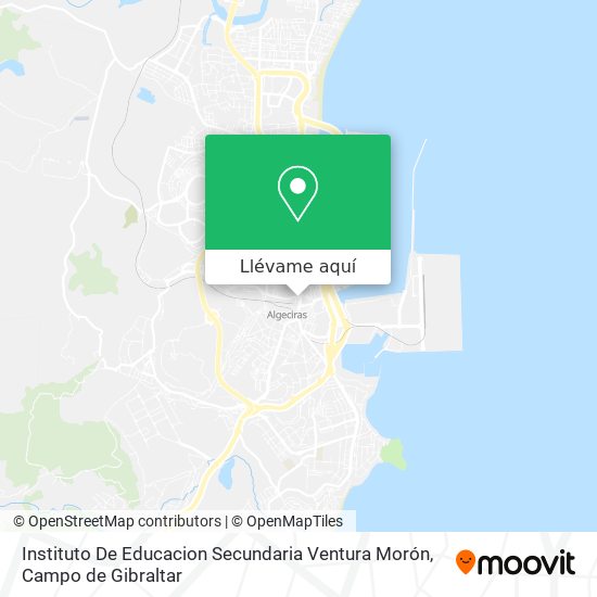 Mapa Instituto De Educacion Secundaria Ventura Morón