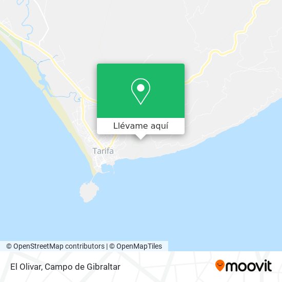 Mapa El Olivar