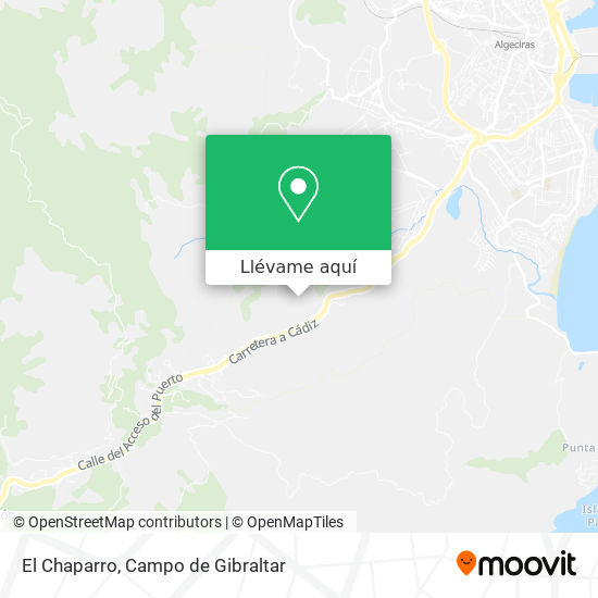 Mapa El Chaparro
