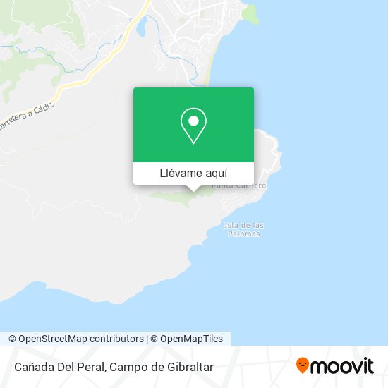 Mapa Cañada Del Peral
