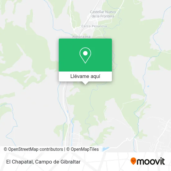 Mapa El Chapatal